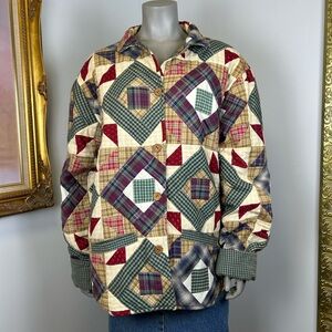 Reversible quilted jacket